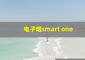 电子烟smart one